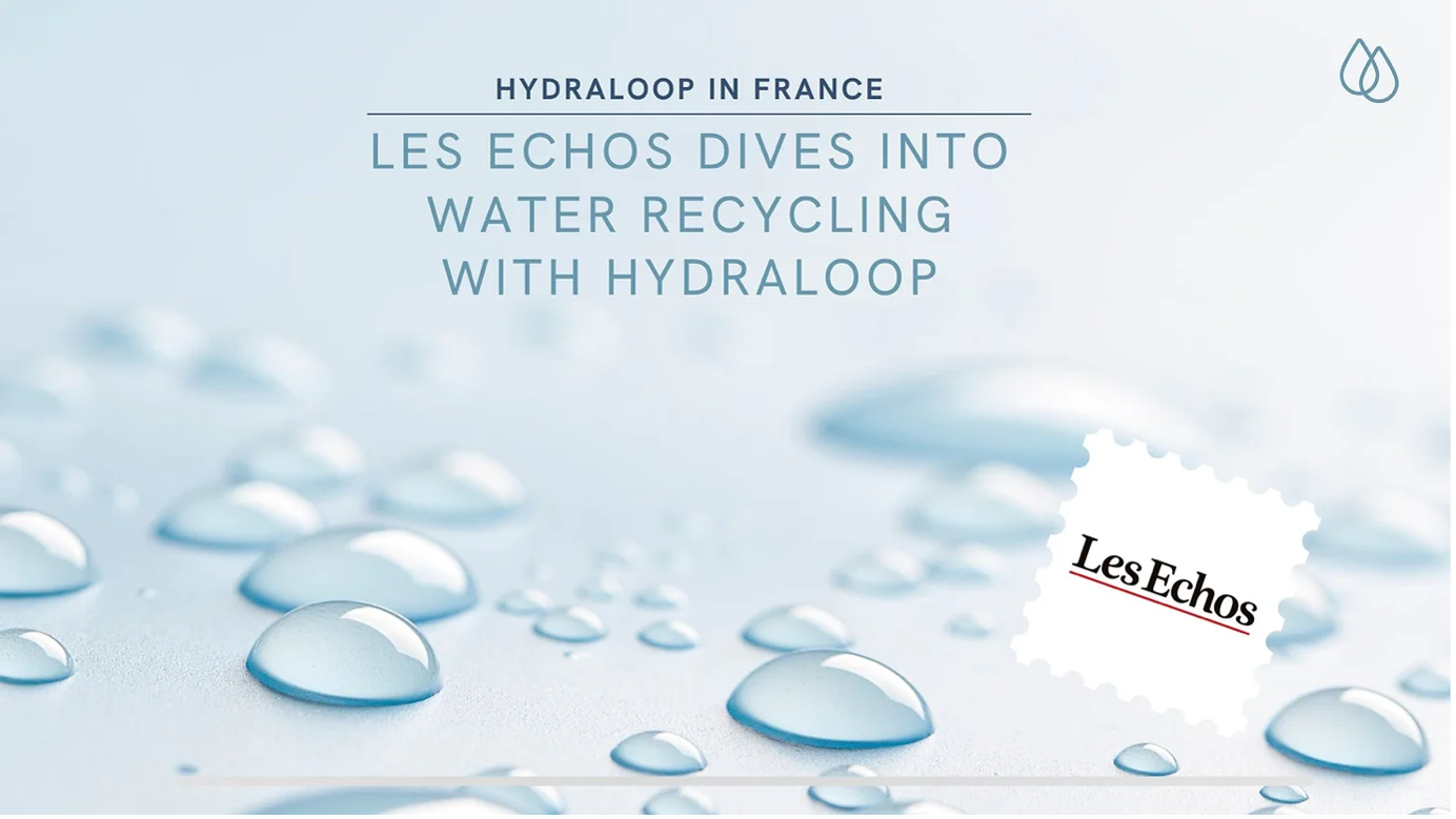 Hydraloop, the ingenious water reuse machine that French law blocks